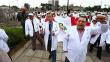 Más de un millón y medio de consultas desatendidas por huelga médica
