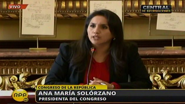 Ana María Solórzano se refirió al caso del congresista Víctor Grandez. (Captura RPP TV)