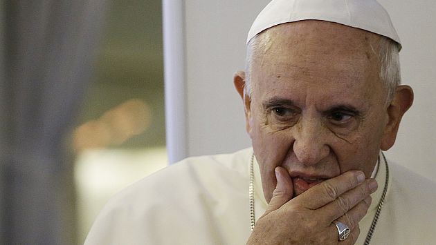 El Papa Francisco habló sobre la guerra y la crueldad. (AP)