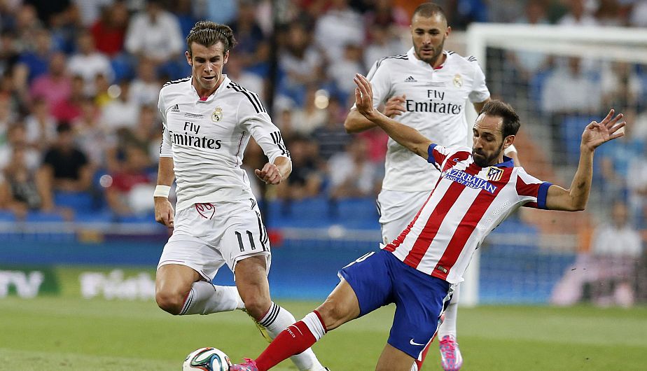 Real Madrid y Atlético de Madrid empataron 1-1 en el choque de ida por la Supercopa de España disputado en el Santiago Bernabéu. (EFE)