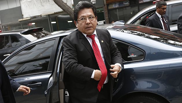 El fiscal de la Nación, Carlos Ramos Heredia, anunció que el Ministerio Público impugnó casos de ‘La Centralita’ de Áncash. (César Fajardo)