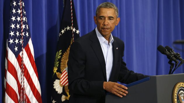 Barack Obama en discurso por asesinato de periodista estadounidense. (Reuters/C-SPAN )
