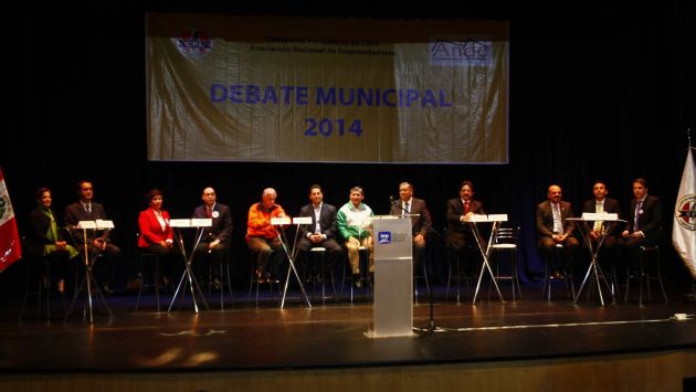 JNE plantea debate entre candidatos a la Alcaldía de Lima para el 28 de setiembre. (Perú21)
