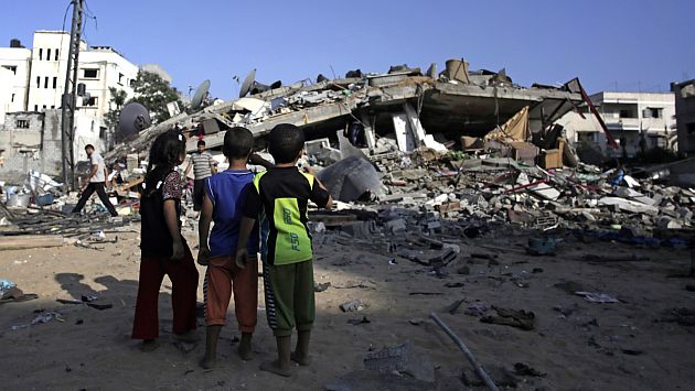 Más de medio millar de niños palestinos han muerto en los ataques. (AP)