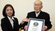 Sakari Momoi, el hombre más anciano del mundo, tiene 111 años y vive en Japón