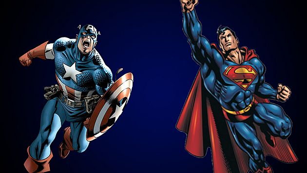Capitán América es hijo de irlandeses y Superman nació en Krypton. (Marvel)