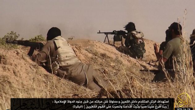 Violencia sin límites. Yihadistas vienen conquistando territorios en regiones de Iraq y Siria. (EFE)