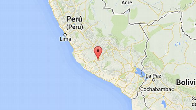 Prolongado temblor causó alarma en varias zonas del Perú. IGP informó que el sismo fue de 6.1 grados y su epicentro se registró en Coracora, Ayacucho. (Google Maps)