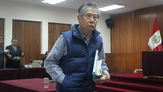 Alberto Fujimori:  Próxima audiencia de juicio es para el 3 de septiembre. (EFE)