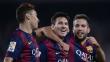 Barcelona superó 3-0 al Elche con doblete de Lionel Messi 