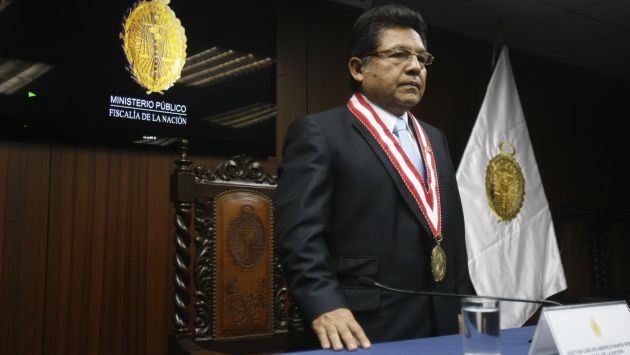 INVESTIGADO. Ramos Heredia tiene cinco investigaciones abiertas en el CNM. Todo un rosario. (Martín Pauca)