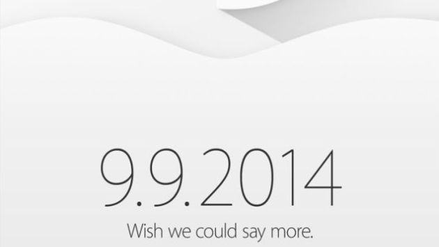 Esta es la invitación que mandó Apple a los periodistas. (Difusión)