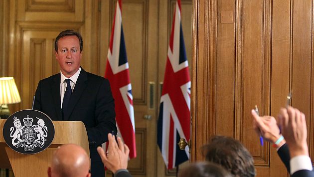 David Cameron planea nuevas leyes para enfrentar amenazas terroristas. (Reuters)