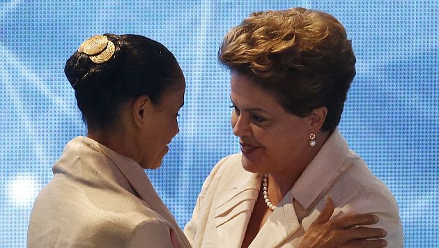 En una eventual segunda vuelta, Silva obtendría el 50% de los votos, contra un 40% de Rousseff. (Reuters)