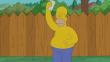 ‘Ice Bucket Challenge’ llegó a Springfield con Homero Simpson