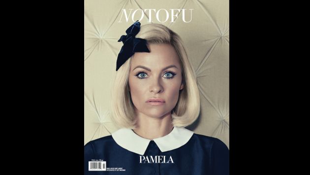 Pamela Anderson en portada de No Tofu. (Facebook de No Tofu)
