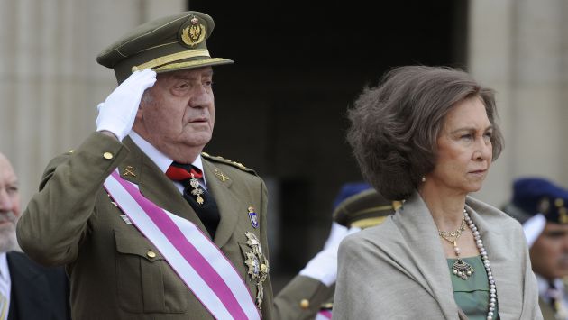 ¿SE ACABA? A la pareja no se le ve junta desde la proclamación de Felipe VI. (AFP)