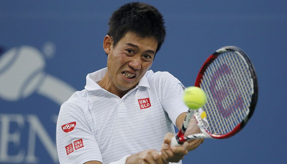 Kei Nishikori se convirtió en el primer japonés desde Ichiya Kumagae, en 1918, en llegar a una semifinal de un US Open. (Reuters)