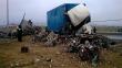Asia: Choque entre camión y tráiler deja un muerto y dos heridos 