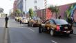 Corredor Azul: 18 ‘taxis colectivos’ fueron enviados al depósito