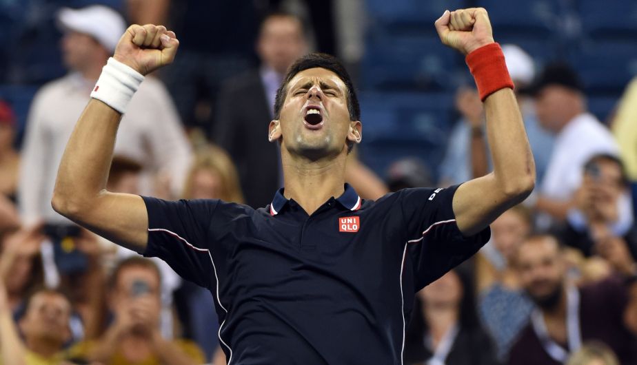 Novak Djokovic venció a Andy Murray y clasificó a semifinales del US Open. (AFP)