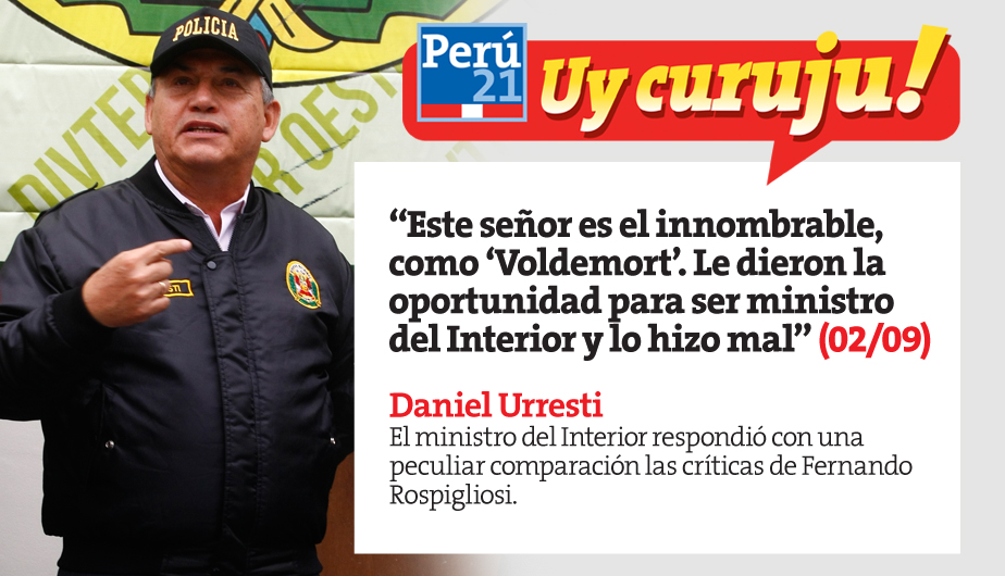 Uy curuju: Las 10 frases políticas de la semana. (Perú21)