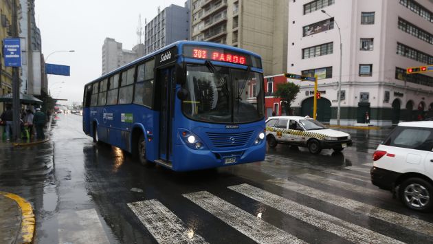 Sistema de transporte de Lima. (Rafael Cornejo)