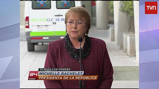 Michelle Bachelet sobre atentado: “Es horrible pero Chile es un país seguro”. (TVN)