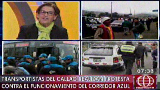 Villarán se pronunció sobre paro de transportistas. (América TV)