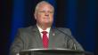 Canadá: Alcalde Rob Ford fue internado por un tumor