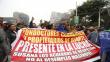 Corredor Azul: Marcha de transportistas del Callao generó caos en Lima