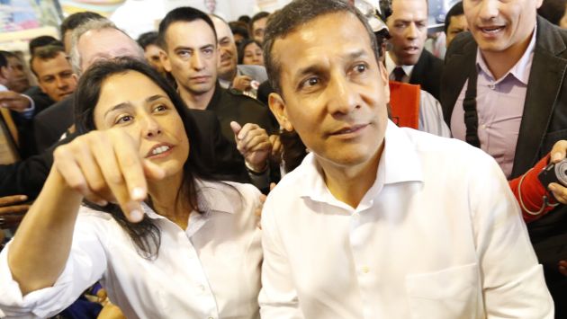 Humala destacó el trabajo de la primera dama con los pobres. (Luis Gonzales/Perú21)