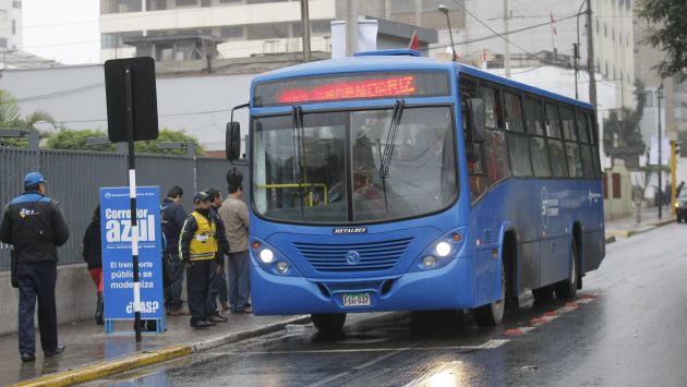 Buses causan caos en Miraflores. (USI/Referencial)
