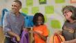 Obama visitó una escuela y niña le dijo que prefería ver a Beyoncé