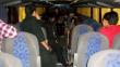 La Libertad: Delincuentes armados asaltan bus disfrazados de militares