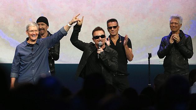 Apple ayuda a usuarios a borrar el nuevo disco gratuito de U2 de iTunes. (EFE)