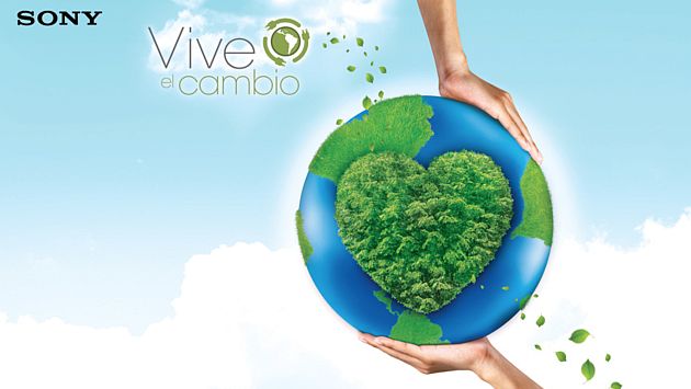 Sony lanza campaña “Vive el Cambio” a favor del medio ambiente. (Difusión)