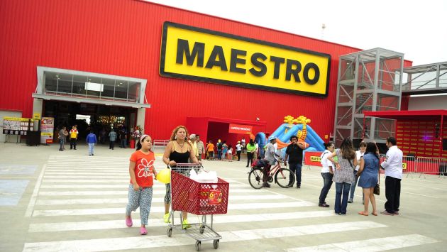 Maestro registra ventas por S/.1,469 millones al año. (Perú21)