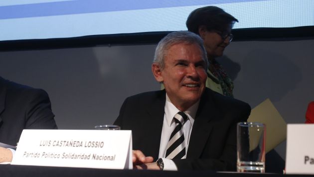 Luis Castañeda ganaría elecciones con 56%. (Martín Pauca)