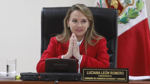 Luciana León anuncia que explicará millonarias compras inmobiliarias. (Perú21)
