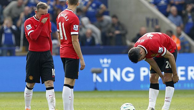 Manchester United sumó un nuevo traspié en el torneo inglés. (AP)