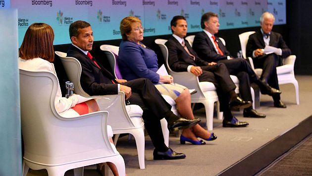 Ollanta Humala anunció que más países se unirán a la Alianza del Pacífico. (Presidencia Perú)