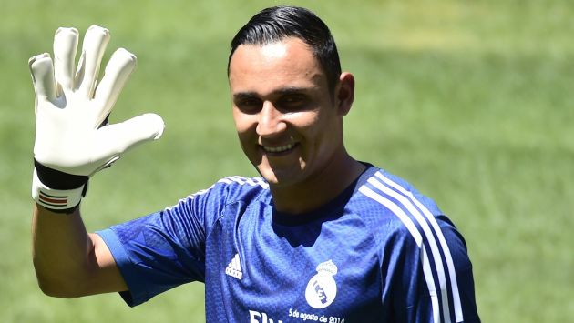 Keylor Navas habló sobre su debut con el Real Madrid. (AFP)
