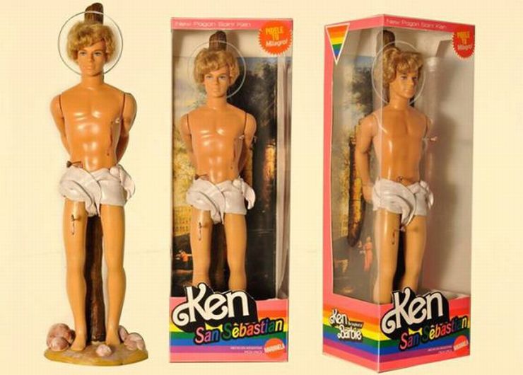 Polémica por exposición que mostrará a Barbie Virgen y Ken Jesucristo. (Pool y Marianela)