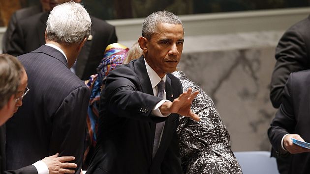 Contundente. Barack Obama anuncia que van a recuperar el espacio conquistado por los terroristas del Estado Islámico.(AP)