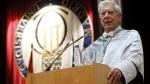 Vargas Llosa dijo que es su deber participar en democracia. (EFE/América TV)