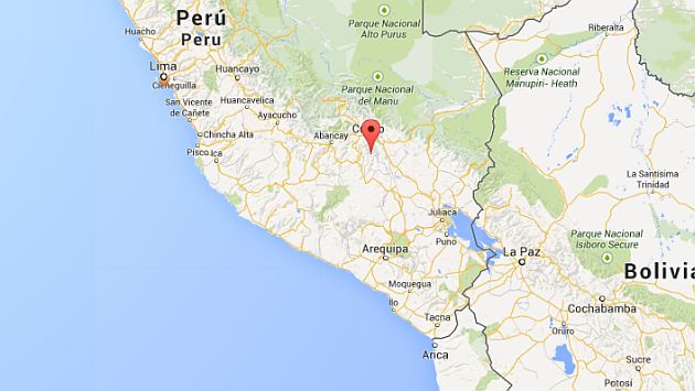 Cusco: Sismo de 5.1 grados en Paruro dejó al menos 8 muertos.  (Google Maps)