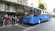 Corredor Azul: Advierten que buses no podrán girar en 'U' en nuevo paradero
