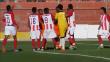 Copa Perú: Insólita celebración de gol desató bronca en pleno partido