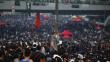 Hong Kong: Manifestantes amenazan con extender protestas a partir del jueves